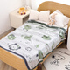 Pick-up Cat Newborn Children's Gauze Bamboo Fiber Cooling Blanket Thin Baby Cover Blanket Ice Silk Cooling Baby Towel Quilt Nap Blanket Xiaolu Class A Cooling Blanket
