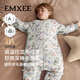 Manxi (EMXEE) Baby Sleeping Bag Autumn and Winter Thickened Wool Mulberry Silk Sleeping Bag Infant Anti-Kick Quilt Pajamas Swan Dance 90 Sizes