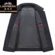 Classic car high-quality sheep wool lapel jacket for men in autumn and winter, middle-aged and elderly dad's winter chenille wool woolen jacket, dark gray 2XL 185 recommended 145-160Jin Jin equals 0.5 kg