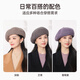Hengyuanxiang beret women's autumn and winter new retro versatile octagonal hat Japanese bud painter hat birthday gift gift box Zhiqing one size 54-60cm