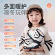 Shepherd boy baby snow boots 25 winter cotton shoes for boys and girls original panda thickened bread boots baby shoes panda powder 23