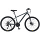 Permanent mountain bike off-road variable speed male and female adult bicycle junior high school student 24 speed sky cloud gray 24 inches