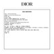 Dior DIOR member classic fragrance experience gift Floral Light Fragrance 1ML + Wilderness Light Fragrance 1ml