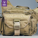 Ma Gaixian war reporter saddle bag outdoor military fan tactical shock absorber shoulder bag khaki