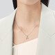 Chow Sang Sang Pt950 platinum wishing bone pendant for women without chain 89536P pricing