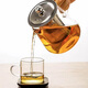 Muyun bubble teapot thickened glass teapot large capacity office tea set health high borosilicate high temperature resistant 450ml