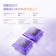 EPZTP55 first release back clip flagship portable audio power amplifier decoding headphone amplifier HIFI small tail 3.5/4.4 amplifier decoder game sound card universal Rizhao Purple 10-band tuning TYPE-C direct plug version