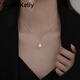 Cindy Kelly light luxury and practical women's necklace, high-end and exquisite niche clavicle chain, birthday and Valentine's Day gift for girlfriend, pearl necklace, practical and high-end gift for wife in New Year