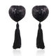 Sexy accessories breast patch blood drops tassel sequins invisible breast patch supplies women's underwear accessories all black breast patch blood drops