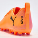 PUMA Short Spike Frisbee Training Football Shoes Children's New Artificial Turf Spikes FUTURE8 108623 Fire Red-Black-Pink-03 37