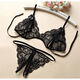 Sexy sexy underwear large size women's open crotch thong bed flirting hot underwear black open underwear underwear 80120Jin Jin equals 0.5 kg confidential delivery