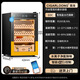 Shantou Lincun Qielong fingerprint lock cigar cabinet constant temperature and humidity cedar wood shelf water ion removal of ammonia alcohol WIFI cigar cabinet 60C wake-up cigar box Cuban pattern ammonia purification + WiFi + fingerprint lock + cedar