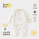Duck baby clothes 40g newborn onesie thickened quilted clothing warm autumn and winter full-month baby pure cotton pajamas