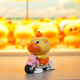 Yunya Capybara Dudu Lulu Children's Desktop Ornaments Cartoon Doll Hand Toy Boys and Girls Birthday Gift Night Light Treasure Lulu Seaside Vacation