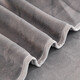 Winter double-sided milk velvet three-piece set, thickened and warm student dormitory sheets and quilt cover, anti-static and lint-free, haze gray, extremely warm, anti-static, lint-free, 1.2m bed sheet style three-piece set, quilt cover 150*200cm