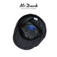 Mr DUCK designer's new style retro old money style octagonal newsboy hat for men and women, autumn and winter yuppie temperament progressive hat