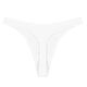 Men's thong high-cut pure cotton hollow sexy hip-lifting T-pants low-waist macho nightclub seamless briefs trendy white S75-90Jin Jin is equal to 0.5 kg