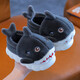 New Autumn and Winter Children's Cotton Slippers for Boys and Girls Indoor Cartoon Shark Slippers for Girls Baby Bag Heels Cotton Shoes Upgraded Version - Pink - Cotton 12 26/27 Size Inner Length 16CM