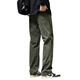 Baleno S&K casual pants for men 2025 new autumn trendy brand loose straight trousers for men pure cotton sports pants for men military green XL 125-145Jin Jin is equal to 0.5 kg