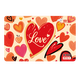 Jingdong E Card True Love Card 100 Face Value (Physical Card) Gift Gift Card/Official Genuine/Shopping Card/Pickup Card/Employee Benefits/Business Gifts/Prizes
