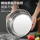Kitchen baking extra thick stainless steel and basin kitchen household hot pot basin washing vegetables and egg soup pot thickened stainless steel and basin 32cm