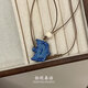 Flying Bird Collection Blue Bird Cute Pendant Necklace Exquisite Autumn and Winter Handmade Sweater Chain for Women Gifts Flying Bird Collection Necklace