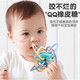 Shixi Flower Language is suitable for baby teething gum Manhattan ball, soft gum molar, baby can chew the chewing gum hand grasp ball massage ball during teething period, small Manhattan ball + double hammer + jumping ball + atomic ball