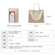 15MINS large-capacity bag for women, simple commuter shoulder tote bag, canvas bag, high-end brand birthday gift for girlfriend
