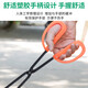Jingkai coal cake clamp handmade iron pliers long handle flat head fire pliers garbage clamp garbage clamp environmentally friendly clamp picker 70CM