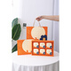 New Mid-Autumn moon cake packaging gift box empty box 6/8 pieces Chinese style portable gift customized logo Lucky Full Moon 6 pieces 50 set