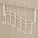 Hook behind the home door without punching holes on the door clothes rack storage rack clothes hook bedroom kitchen wall storage rack clothes hook