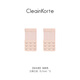 CleanKorte Seamless Bra Extension Buckle Four-row Bra Extra Long Breast Buckle Bra Connection Buckle Three Rows Three Buttons Adjustable Hook Back Buckle Extra Long Style Light Skin Color Three Rows Three Buttons (5.7cm)*2 One Size
