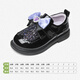 Snafy shopping mall same style girls leather shoes children princess shoes autumn new soft sole black shoes iris black 27 inner length 17.5/suitable for feet 16.5cm long