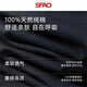 SPAO pure cotton Henry collar long-sleeved T-shirt for men and women 2025 autumn new loose inner layering shirt SPCX25ST05XY