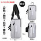 Zhizhou sports running arm bag mobile phone men and women fitness running equipment outdoor cycling mobile phone bag wrist cover mobile phone sports arm bag multi-purpose - gray