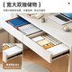 Desk student home bedroom girls makeup table simple modern writing work computer table desktop office desk Yunxi white 90*40*75cm