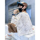 
Boys Summer Set 2024 New Children's Summer Fashion Fashion Handsome Fashion Boy Short Sleeve Sports Summer Clothes NN-A1085 [Beige White] Set 160cm