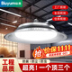 Biuyum three-proof industrial and mining lamp flying saucer lamp e27 screw lighting industrial factory super bright chandelier commercial lighting high bright white light three-proof industrial and mining lamp 50w