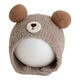 Baby Hat Autumn and Winter Cute and Super Cute Ball Infant and Toddler Pullover Ear Protector Hat for Small Months 2025 New Style Warm Skin Friendly Cotton/Breathable and Untied Protective Font and Ear Protector/Beige Suitable for Ages Within 3 Years-Infant Category A