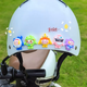 Yusenyi Peach Blossom Electric Vehicle Dashboard Ornament Cartoon Doll Battery Car Motorcycle Rearview Mirror Body Decoration Baby Star Delu 5 Pack