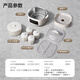 LOTOR electric stew pot, stew pot, bird's nest stew pot, water-proof soup pot, water-proof soup pot, water-proof stew porridge artifact, porridge pot, stew and steaming all-in-one LD-DDZ-D31C