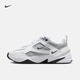 Nike women's easy-to-wear dad shoes for winter, comfortable and durable sneakers NIKE M2K TEKNO IH0642 101 white/coal black/white/light soot 37.5