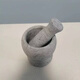 Ye Yu stone garlic mortar garlic pounder original stone garlic masher grinding bowl hammer stone mortar household garlic mortar new model large bluestone hammer
