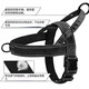 Dog Leash Large Dog Harness Vest Collar Horse Dog Golden Retriever German Shepherd Collar Dog Leash Tactical Harness Khaki (excluding rope) M size (chest 59-70cm recommended 25-40Jin Jin equals 0.5kg)