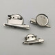 Round tray clip, square clip, dual-purpose pin, brooch, jewelry accessories, 20 2cm round tray pins