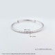 Beijing Gold Trading Center Co., Ltd. platinum bracelet pt950 imitation crystal shape push-pull bracelet for girlfriend and wife holiday birthday gift 2025, about 13.78g