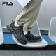 FILA official Predator 3 retro running shoes men's shoes 2025 winter sports shoes thick-soled casual shoes