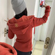 Lulu lulu2025 new autumn and winter thin velvet scuba sweatshirt versatile full zipper slim jacket sports sweatshirt New Year red (slim version) M 6 size (100-115Jin Jin equals 0.5 kg)