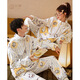 Gongdie thermal storage type BRUNCH BROTHER autumn and winter couple pajamas for women, thickened flannel home clothes for men