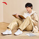 ANTA tennis shoes 2025 new men's college style men's non-slip rebound wear-resistant lightweight sports and leisure shoes ANTA white-1 40